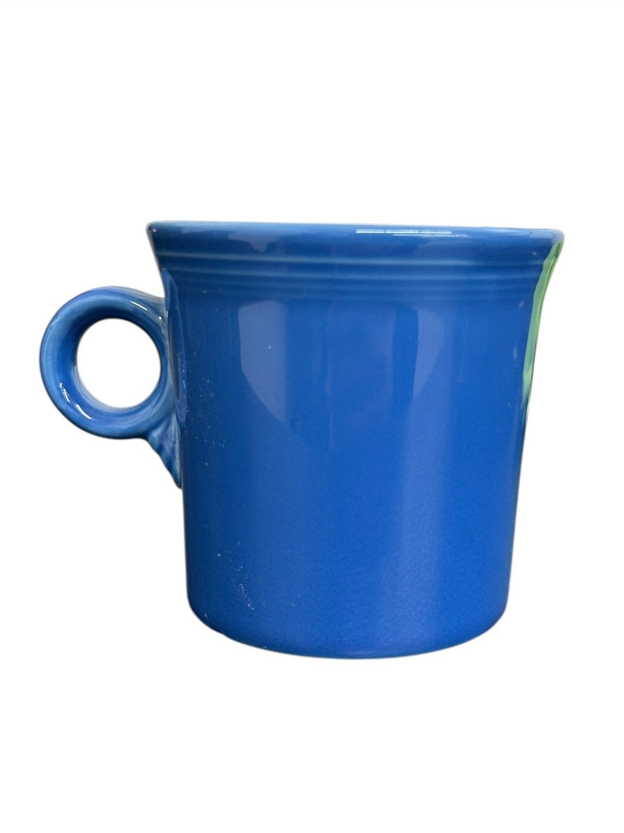 Fiesta - Lapis Blue Ring Handled Mug Homer Laughlin Ceramic Coffee Cup Tea HLC