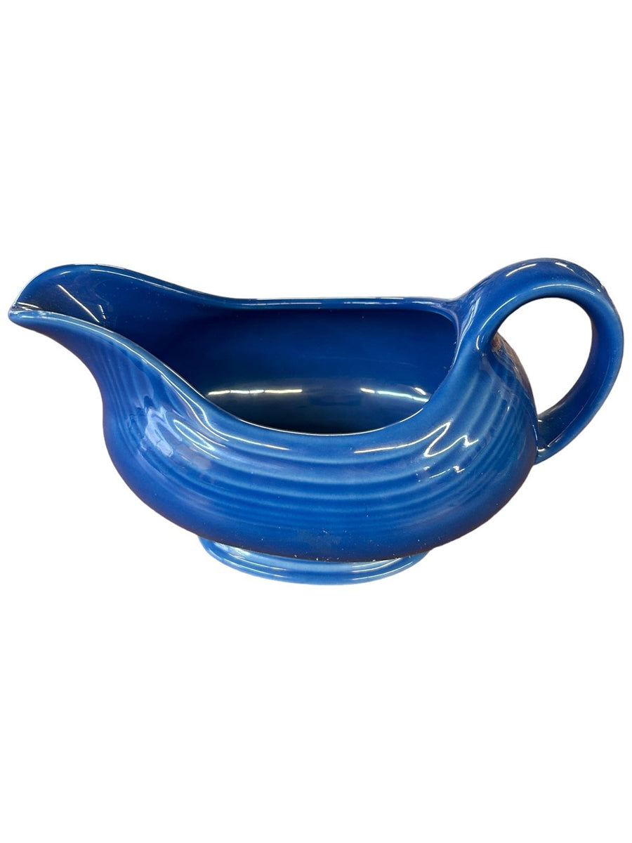 Fiesta - Lapis Blue Sauce Boat Gravy Homer Laughlin Ceramic Serving Dish Home