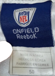 NFL Jersey Sydney Rice #18 Minnesota Vikings Onfield Reebok White with Purple