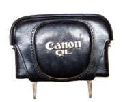 Canon QL 17 Camera With Case Vintage Collectible Nostalgic Photography
