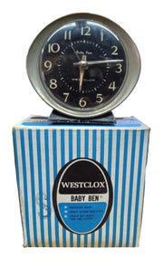 Westclox Baby Ben Wind Up Clock Vintage Collectible Decorative