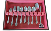 Flatware Oneida Craft Nordic Crown Deluxe Stainless Steel Silverware 30 pc