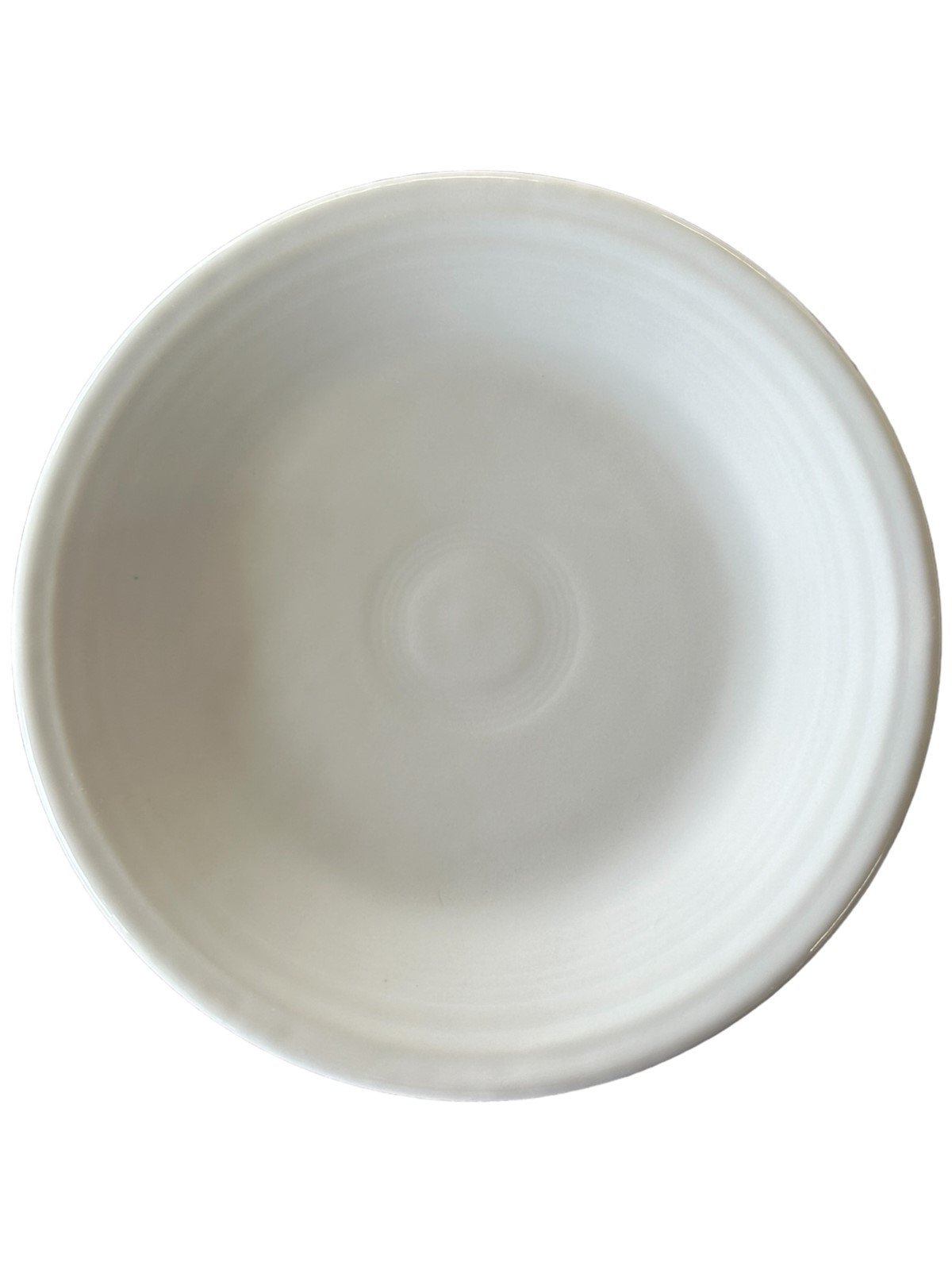 Fiesta - White Salad Plate Homer Laughlin Ceramic Dish Kitchenware Dining Home