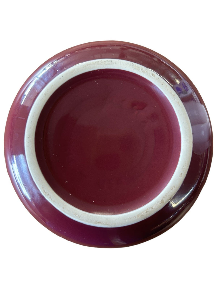 Fiesta - Claret Purple Gusto Bowl Homer Laughlin Ceramic Dish Kitchenware Dining