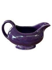 Fiesta - Mulberry Purple Sauce Boat Gravy Homer Laughlin Ceramic Serving Dish