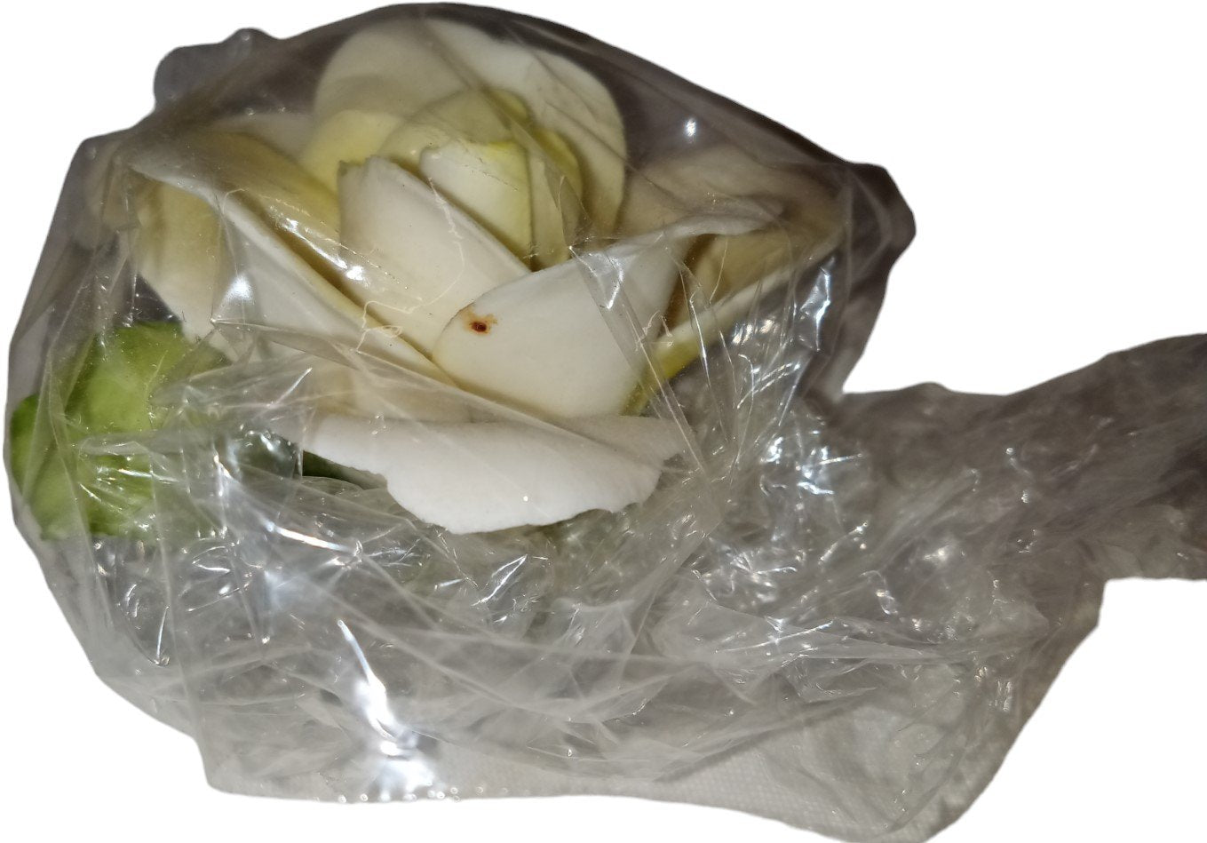 Capodimonte White Flower Vintage Porcelain Made Italy Handcrafted