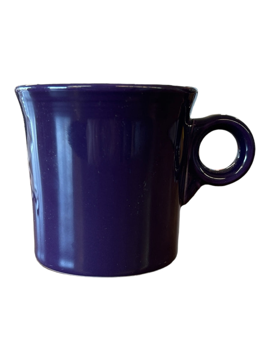 Fiesta - Mulberry Purple Ring Handled Mug Homer Laughlin Ceramic Coffee Cup Tea