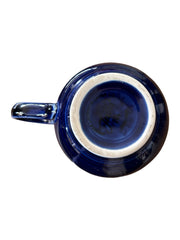 Fiesta - Cobalt Blue Teacup & Saucer Homer Laughlin Ceramic Set Kitchenware HLC