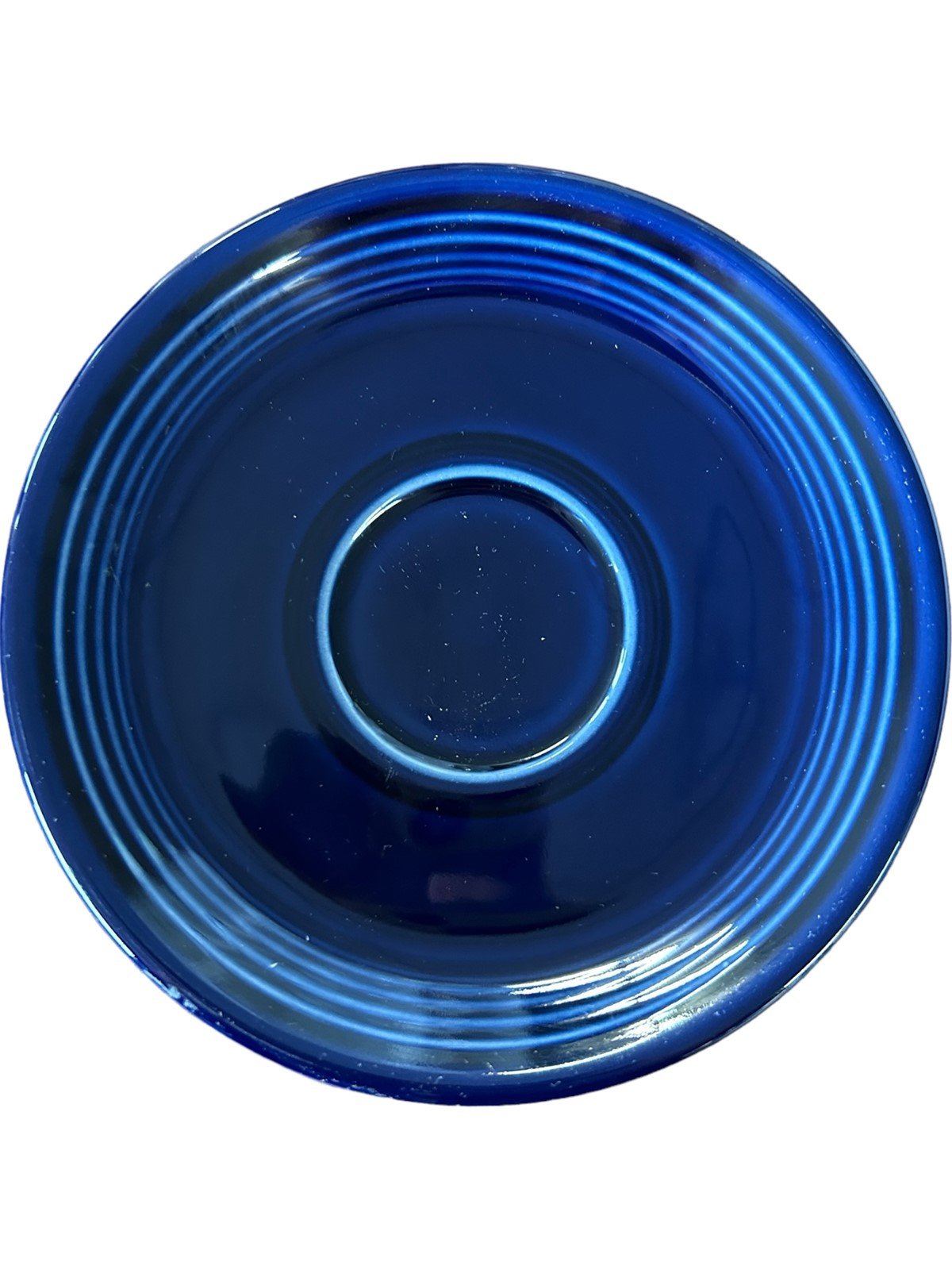 Fiesta - Cobalt Blue Saucer Plate Dish Teaset Homer Laughlin Ceramic Set Kitchen