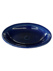 Fiesta - Cobalt Blue Oval Serving Bowl Platter Homer Laughlin Ceramic Dish HLC