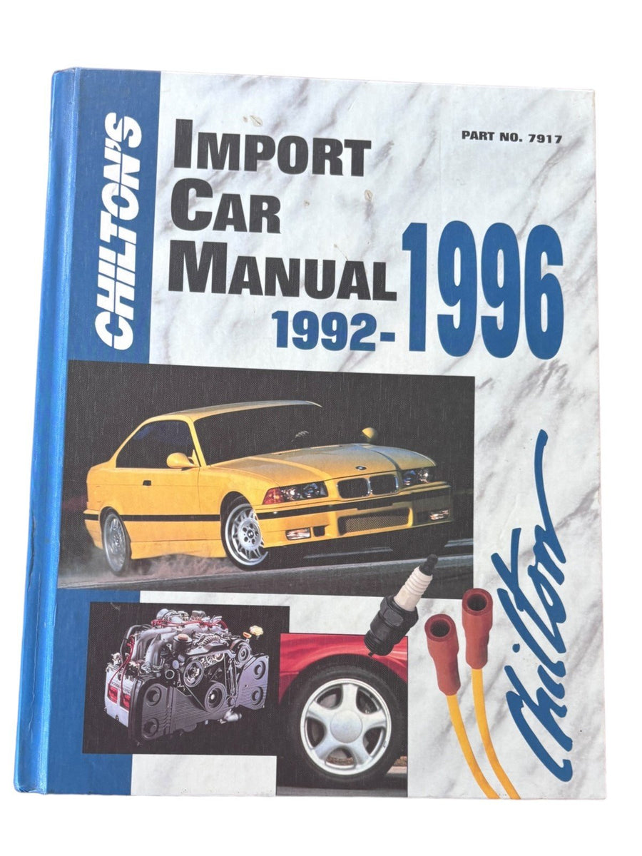 Chilton's Auto Repair Manual 1987-1991 Part No. 7903