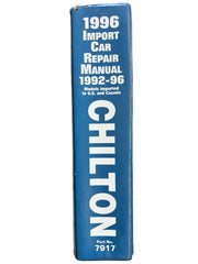 Chilton's Auto Repair Manual 1987-1991 Part No. 7903