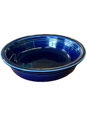 Fiesta - Cobalt Blue Medium Soup Bowl Homer Laughlin Kitchenware Dinner Cooking