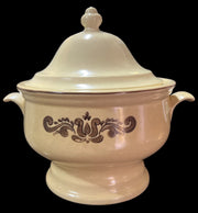 Pfaltzgraff Soup Tureen Antique Stoneware Vintage Village