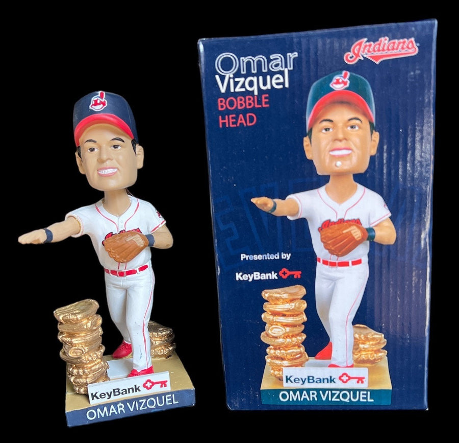 Cleveland Indians Omar Vizquel Bobblehead Evolving Branded Merchandise