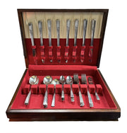 Flatware Oneida King Arthur WM.A Rogers Stainless Steel Cutlery Set 33 pc