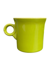 Fiesta - Lemongrass Green Ring Handled Mug Homer Laughlin Ceramic Coffee Cup Tea