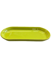 Fiesta - Lemongrass Green Small Bread Tray Homer Laughlin Ceramic Dish Cooking