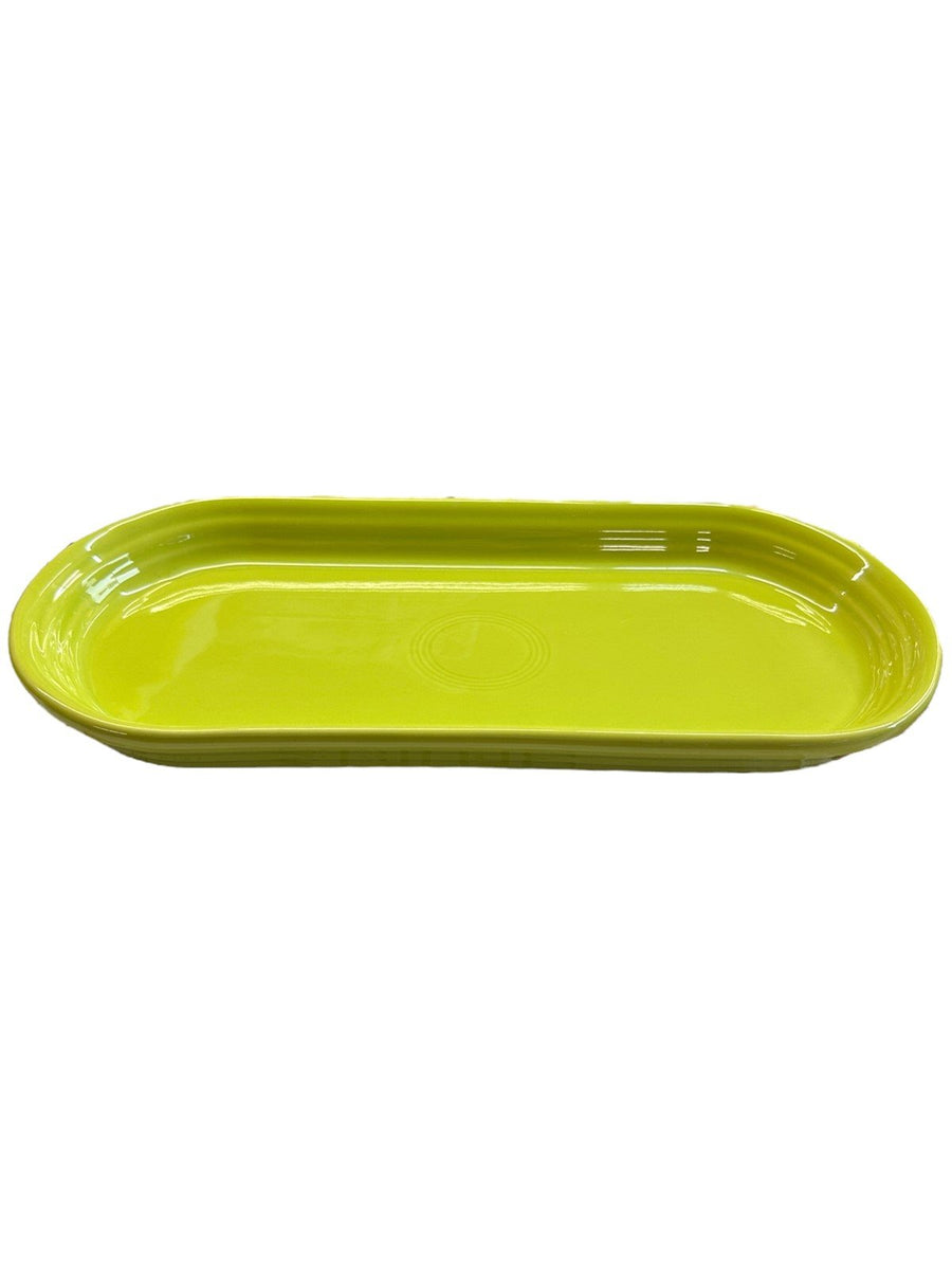 Fiesta - Lemongrass Green Small Bread Tray Homer Laughlin Ceramic Dish Cooking