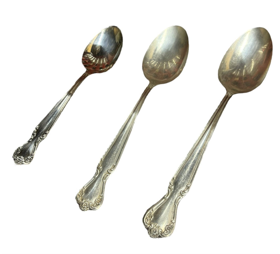 Flatware Rogers & Bro Daybreak Elegant Lady Reinforced Silverplate 50 pc Set