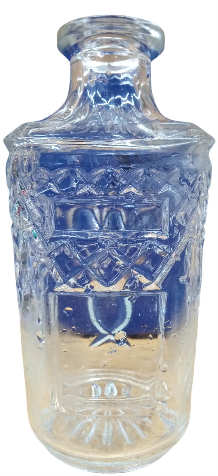 Drambuie Decanter Vintage Prince Charles Edward's Diamond Cut Lead Crystal