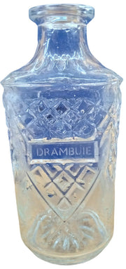 Drambuie Decanter Vintage Prince Charles Edward's Diamond Cut Lead Crystal