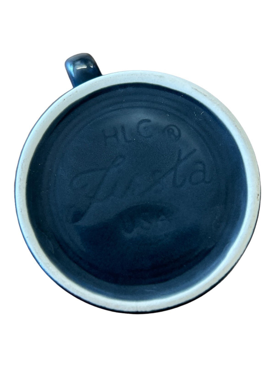 Fiesta - Slate Gray/Grey Ring Handled Mug Homer Laughlin Ceramic Coffee Cup HLC