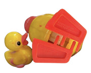 Wind-Up Toy Walking Ducks Family In Country 1986 Vintage Hong Kong *Working*