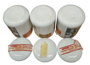 Amphora Tobacco Collector Jars Set Of 3 Vintage Collectible Storage Tobacciana