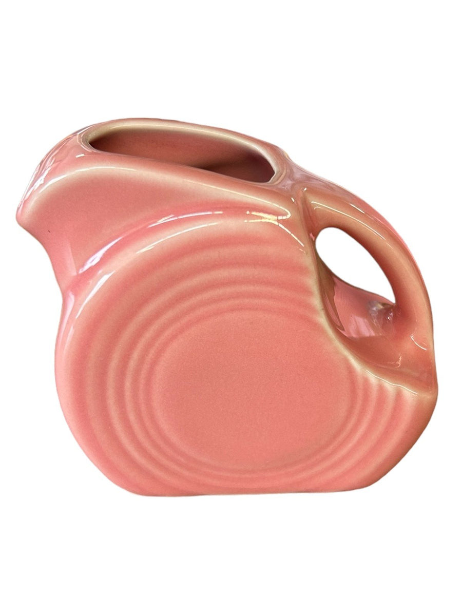 Fiesta - Peony Pink Mini Disk Pitcher Ceramic Homer Laughlin Home Decor Creamer