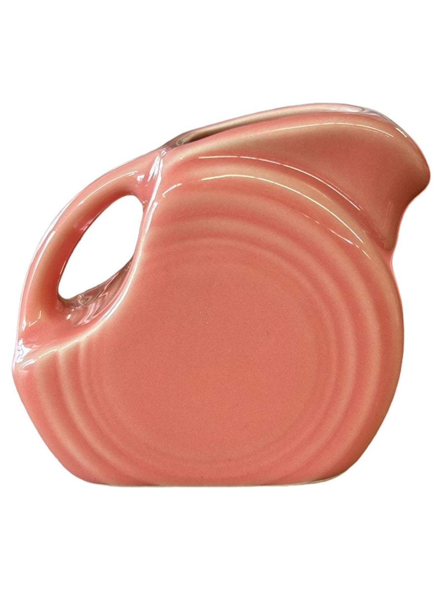 Fiesta - Peony Pink Mini Disk Pitcher Ceramic Homer Laughlin Home Decor Creamer