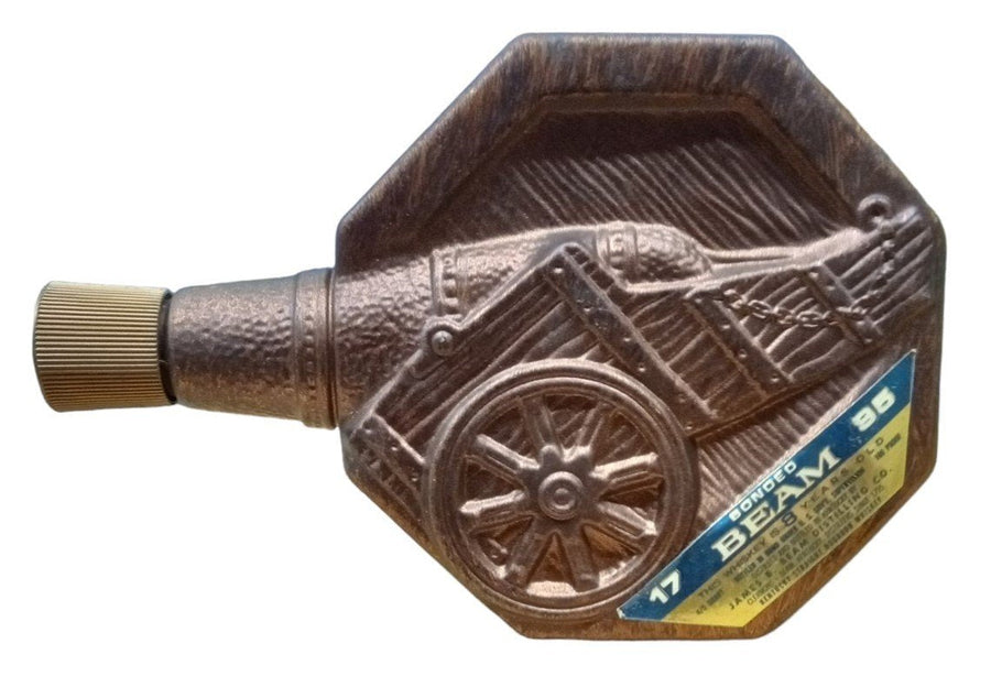 Jim Beam Cannon Whiskey Jug Vintage Collectible Nostalgic Breweriana