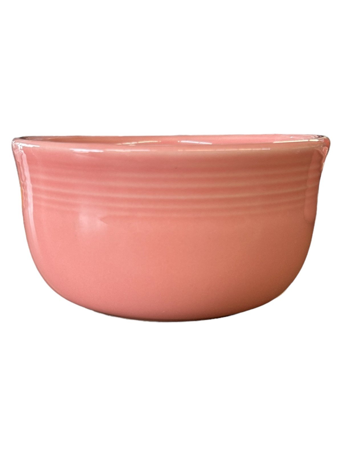 Fiesta - Peony Pink Gusto Bowl Homer Laughlin Ceramic Dish Kitchenware Dining