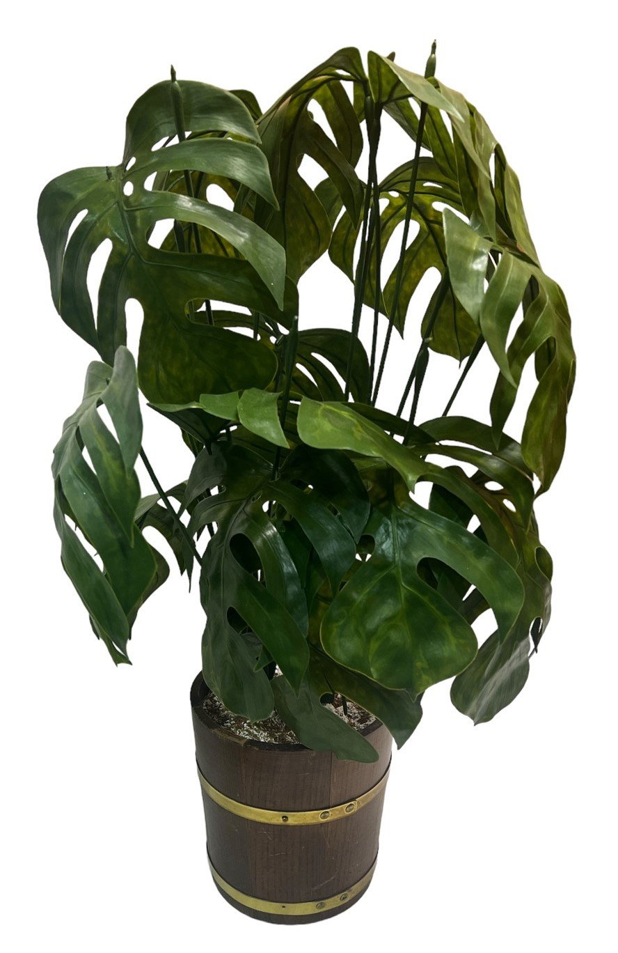 Faux Monstera Plant Collectible Decorative Natural Indoor Outdoor Gift Idea