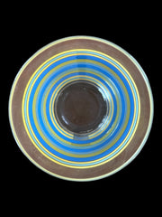 Fiesta - 15oz Double High Ball Glass Sunflower Turquoise Lapis Lemongrass Goblet
