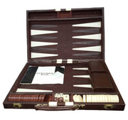 Backgammon Portable Board Game Vintage Collectible Nostalgic Family Game Night