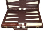 Backgammon Portable Board Game Vintage Collectible Nostalgic Family Game Night