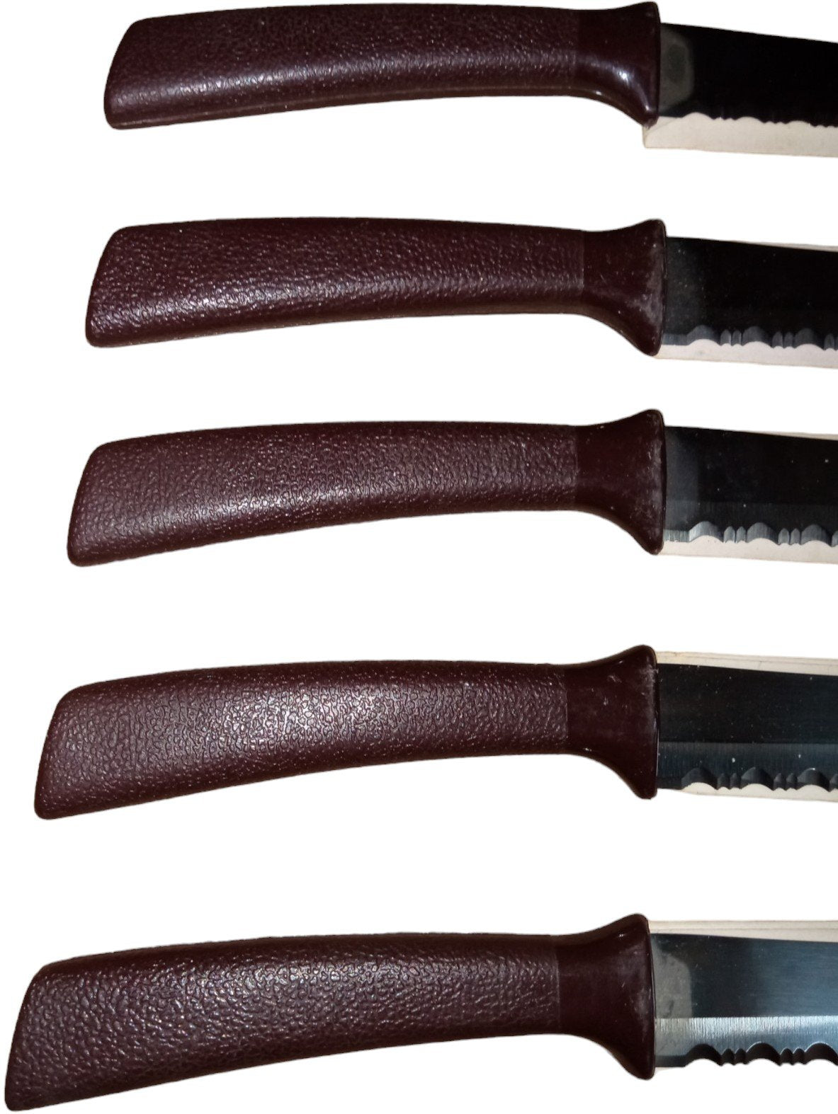 Quikcut Surgical Stainless Vintage Knives Set of 5 13.5" Long 8" Blade