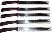 Quikcut Surgical Stainless Vintage Knives Set of 5 13.5" Long 8" Blade
