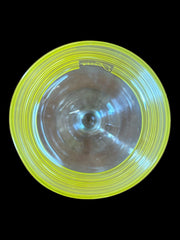 Fiesta - 16oz Iced Tea Glass Sunflower Yellow Homer Laughlin Footed Goblet Drink