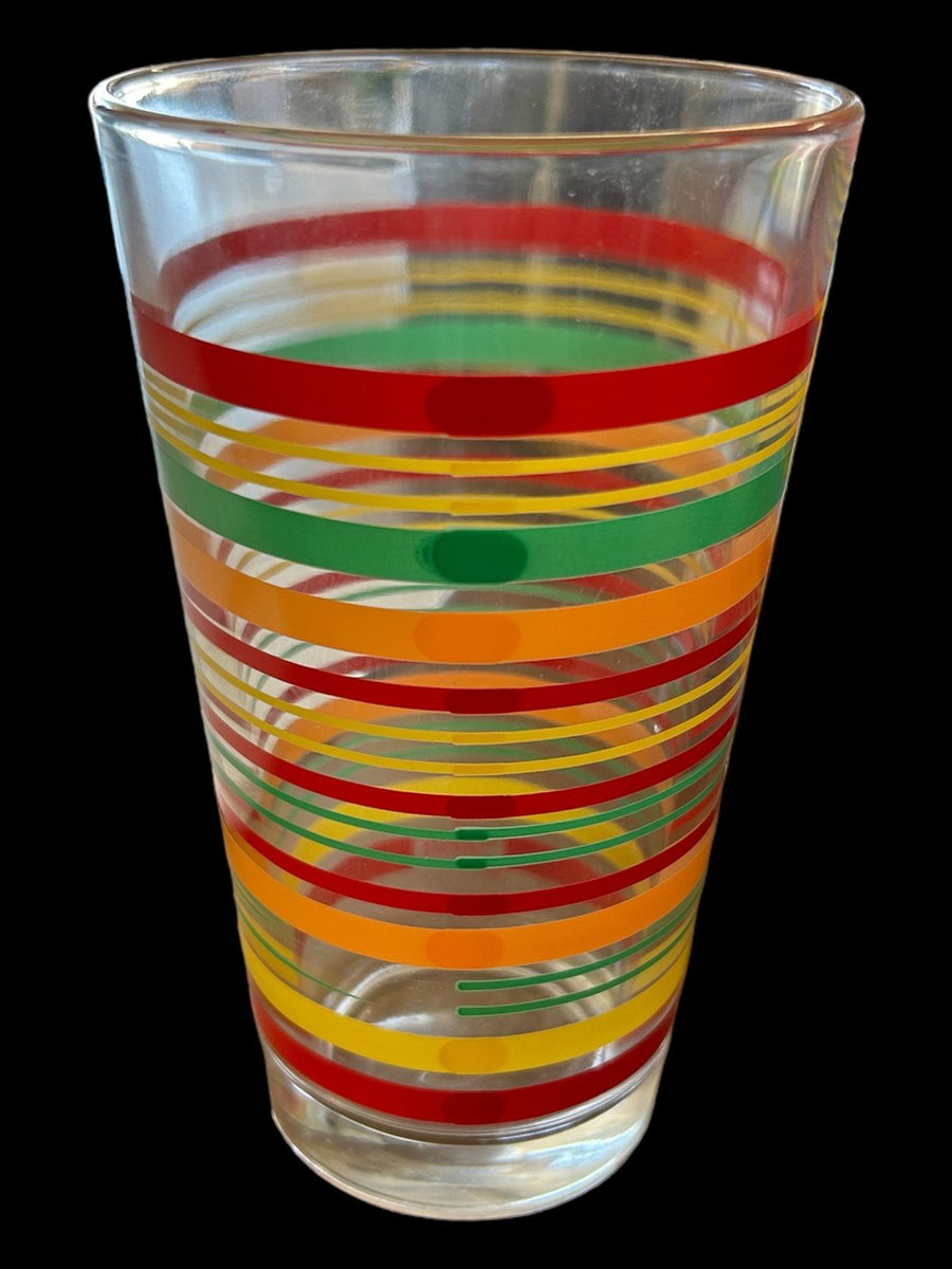 Fiesta - 16oz Tumbler Scarlet, Sunflower, Shamrock, Tangerine, Glass Drinkware