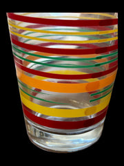 Fiesta - 16oz Tumbler Scarlet, Sunflower, Shamrock, Tangerine, Glass Drinkware