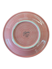 Fiesta - Peony Pink Salad Plate Homer Laughlin Ceramic Dish Kitchenware Dinner
