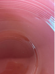 Fiesta - Peony Pink Pedestal Bowl Homer Laughlin Ceramic Dish Kitchenware Serve