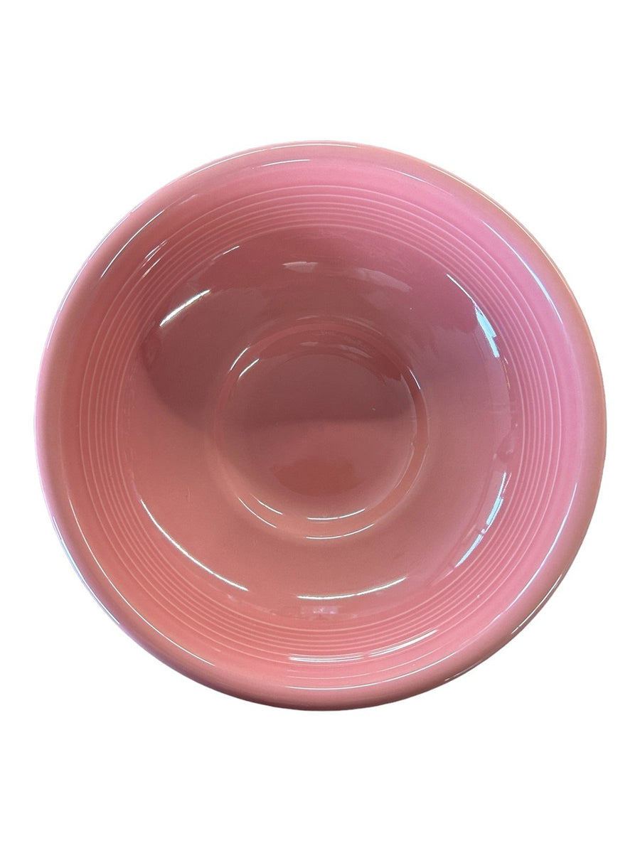 Fiesta - Peony Pink Pedestal Bowl Homer Laughlin Ceramic Dish Kitchenware Serve