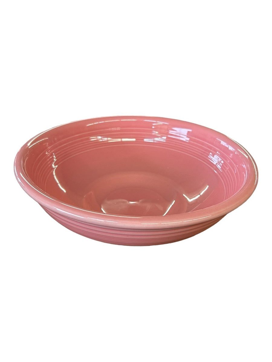 Fiesta - Peony Pink Pedestal Bowl Homer Laughlin Ceramic Dish Kitchenware Serve