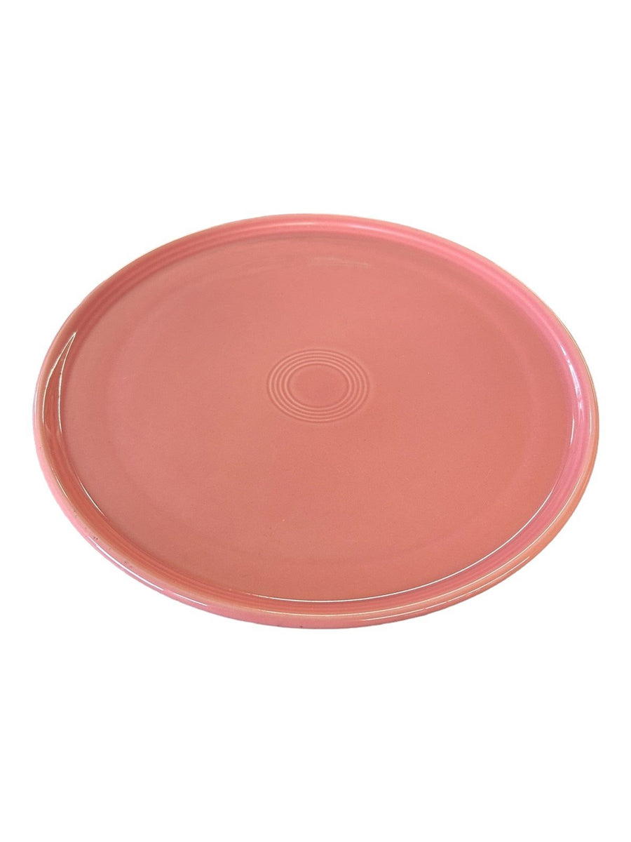 Fiesta - Peony Pink 12" Pizza Tray Baking Homer Laughlin Ceramic Medium Kitchen