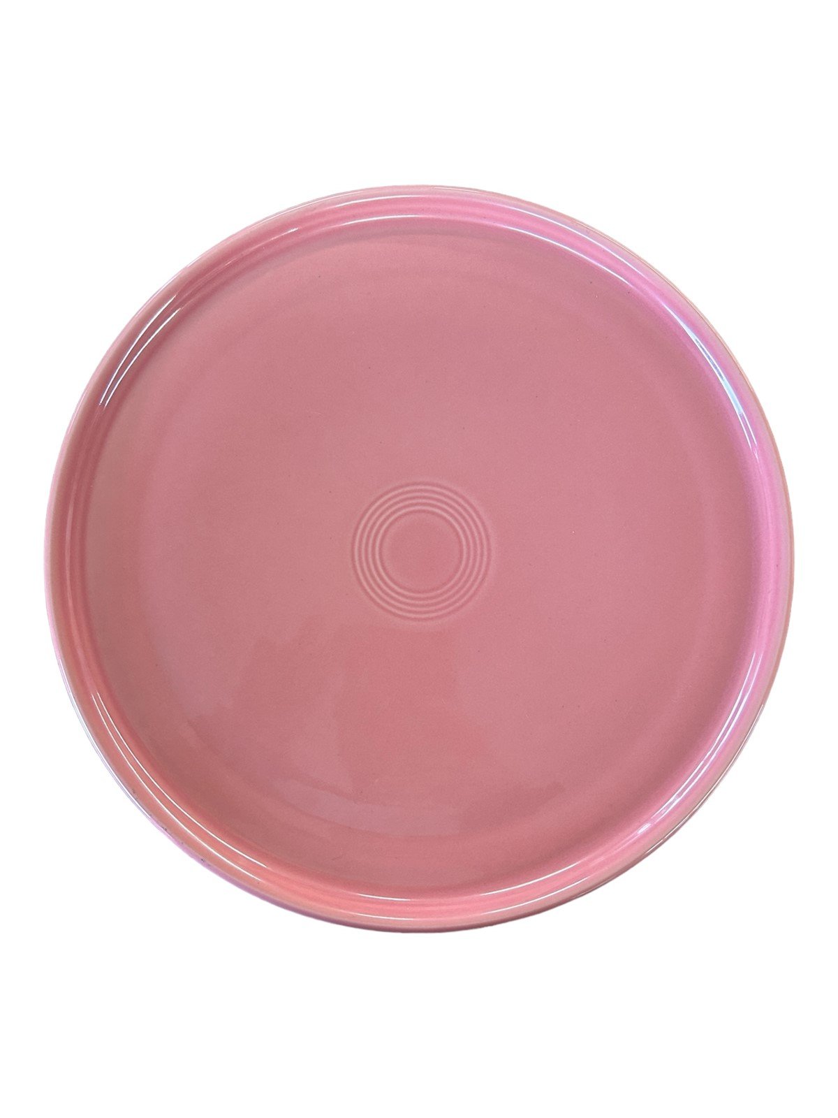 Fiesta - Peony Pink 12" Pizza Tray Baking Homer Laughlin Ceramic Medium Kitchen