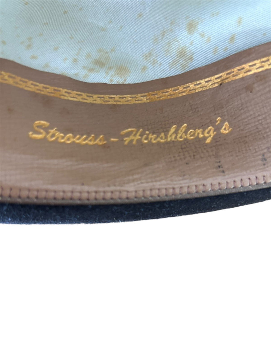 Mac Phergus Strouss-Hirshberg's Contour-oval Fedora