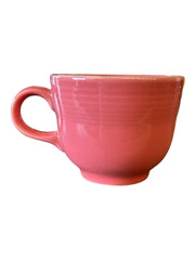 Fiesta - Flamingo Pink Tea Cup Homer Laughlin Ceramic Mug Coffee Drinkware HLC